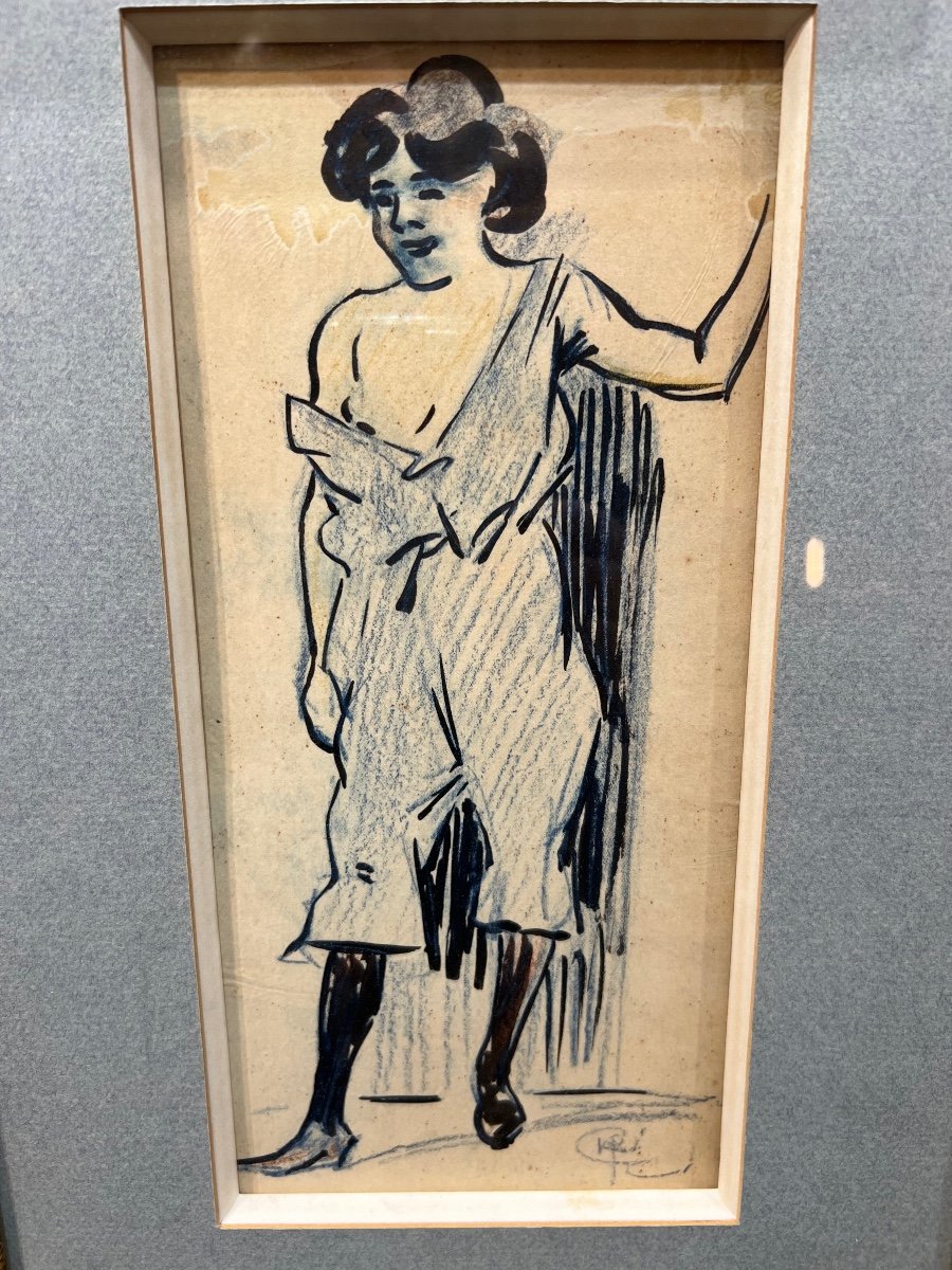 Drawing By Auguste Grass-mick