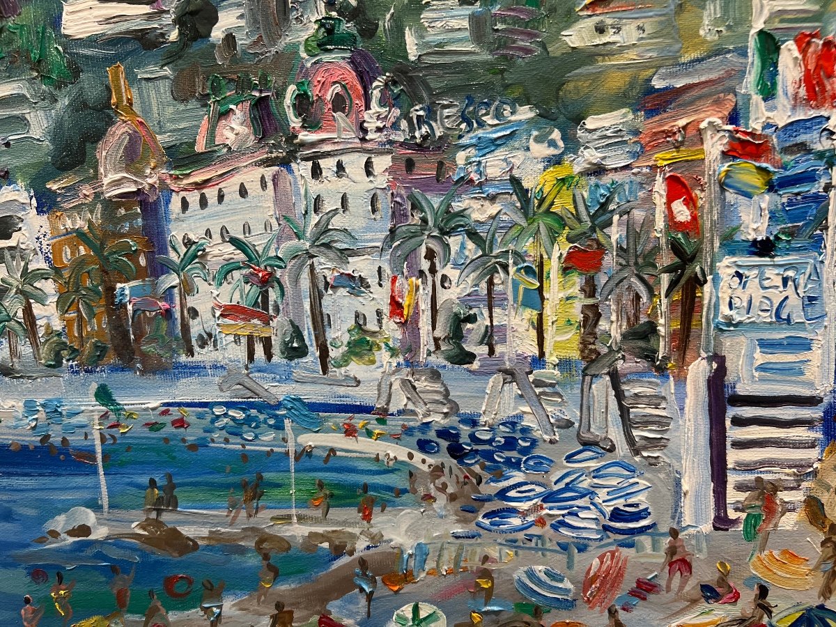 Walk On The Ponchettes In Nice By Yvon Grac. By Yvon Grac-photo-3