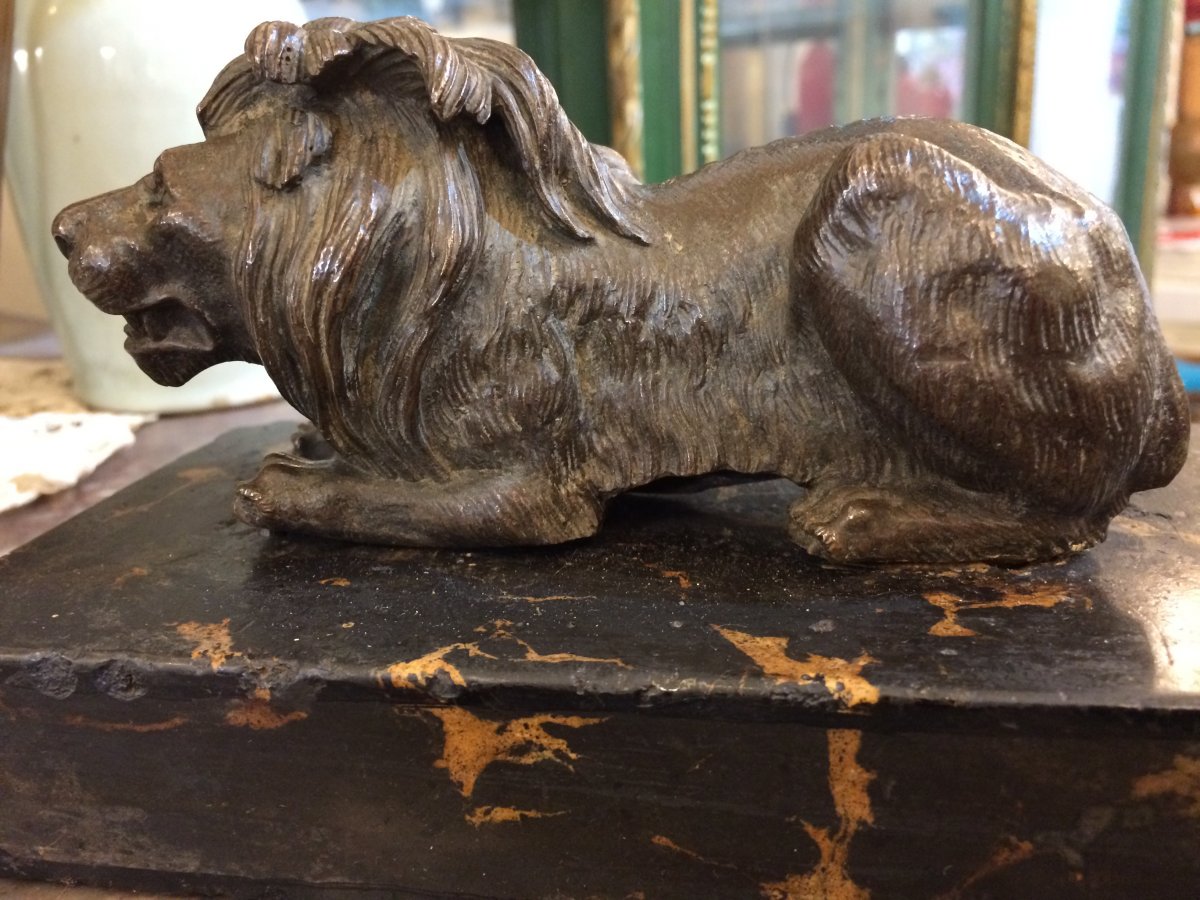 Lion, Bronze Clipboard 