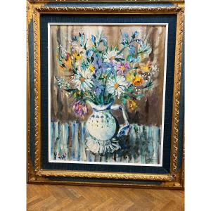Yvon Grac: Bouquet De Fleurs 