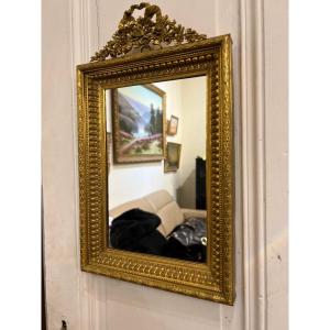 Louis XVI Mirror In Gilt Bronze 