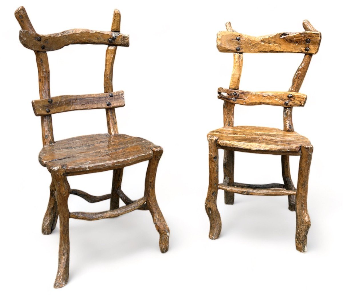 Pair Of Unusual Chairs