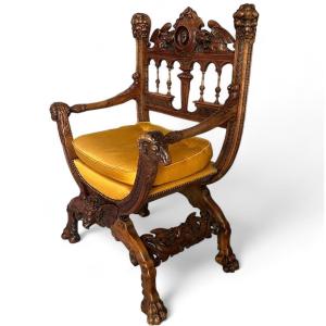 Neo-gothic Armchair