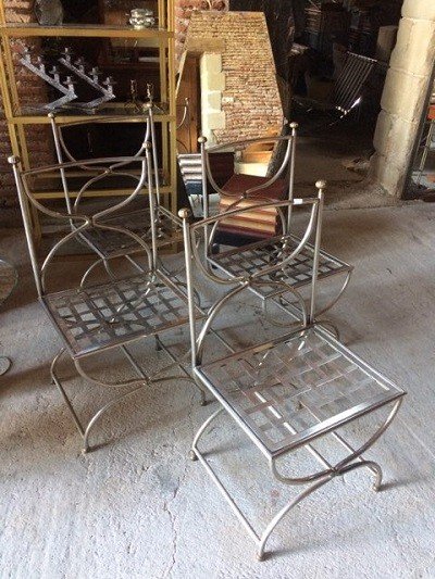 Set Of 4 Jansen Chairs-photo-3