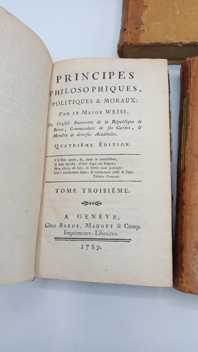 Philosophical Principles Major Weiss 1789 Eo-photo-2