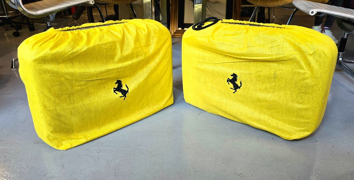 Set Of 2 Schedoni Suitcases For Ferrari 360 Modena/spider-photo-3