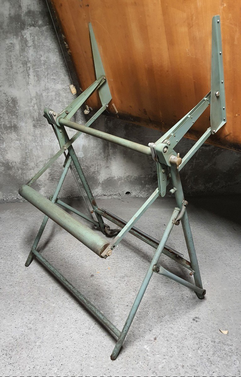 Architect Sautereau Paris 1950 Drawing Table & Thonet Chair-photo-2