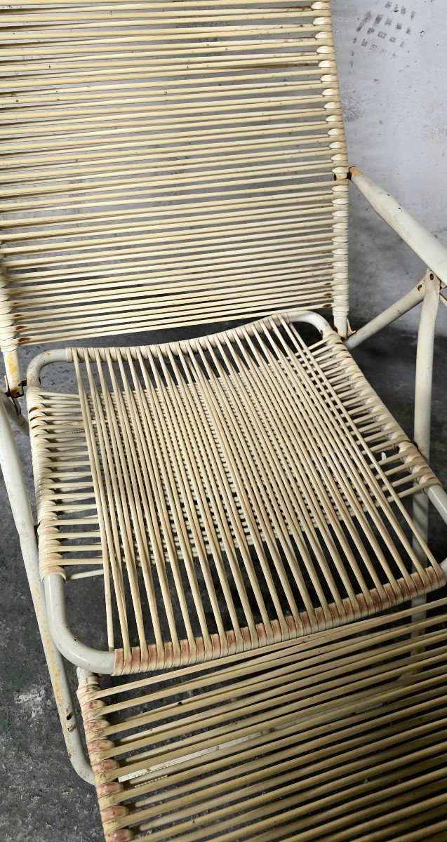 Set Of 2 Spaghetti Deckchairs - Scoubidou-photo-7