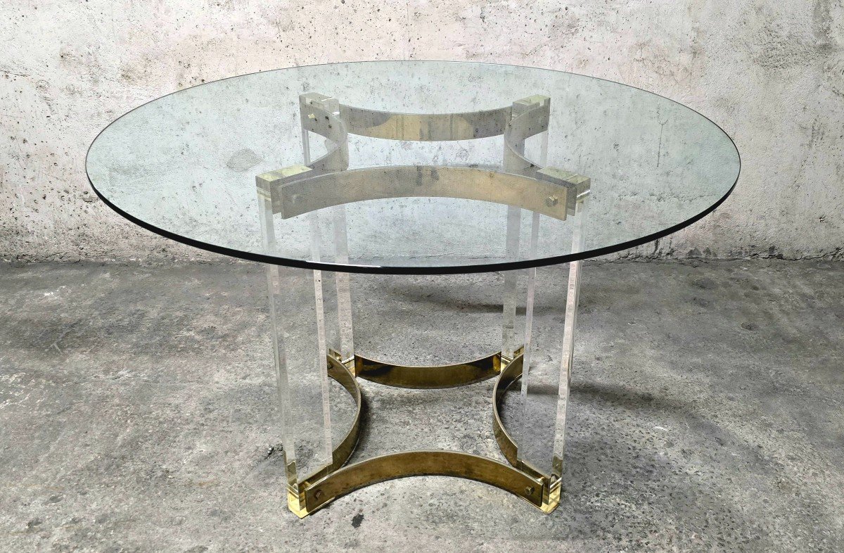 Vintage Table By Alessandro Albrizzi 1970-photo-3