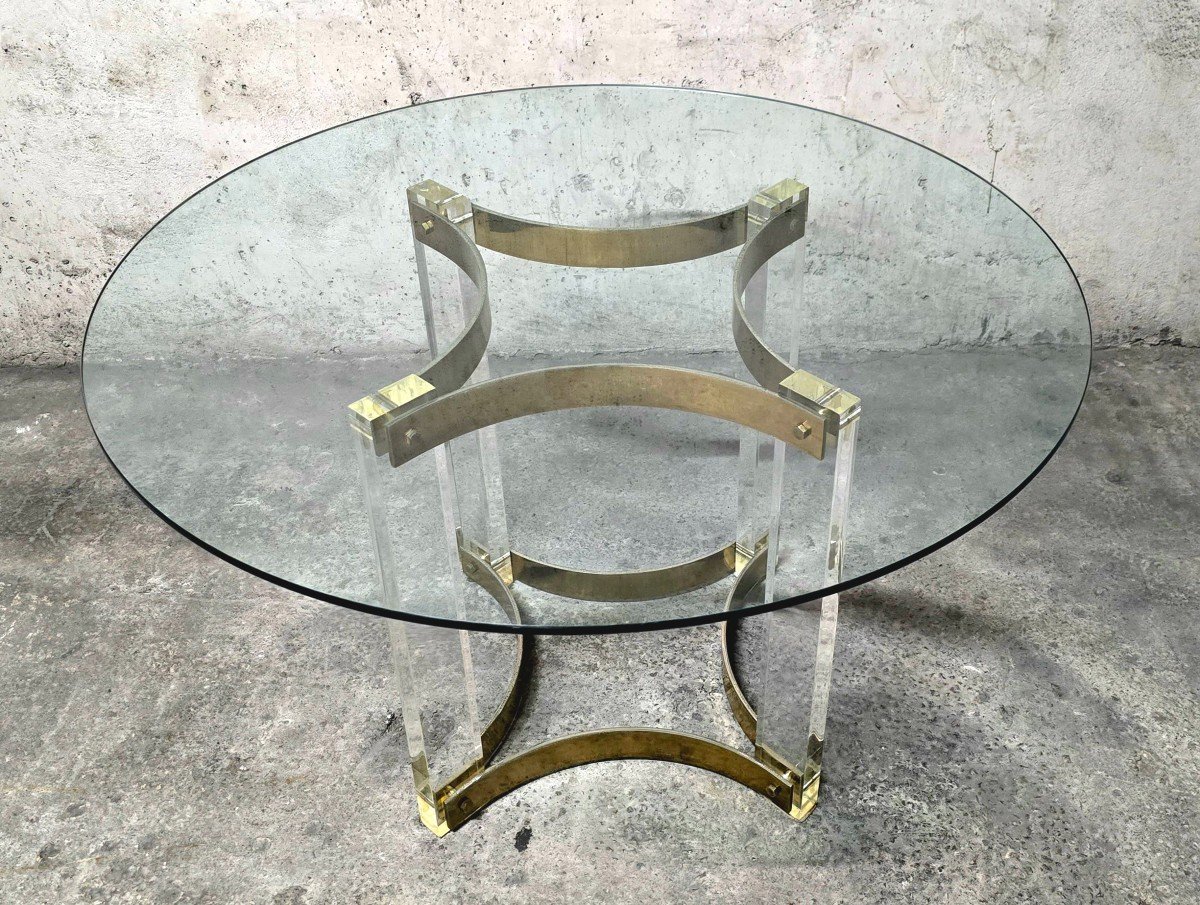 Vintage Table By Alessandro Albrizzi 1970-photo-4