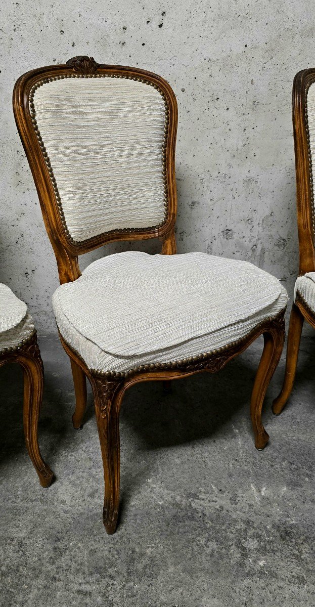 Louis XV Style Cabriolet Chairs-photo-1