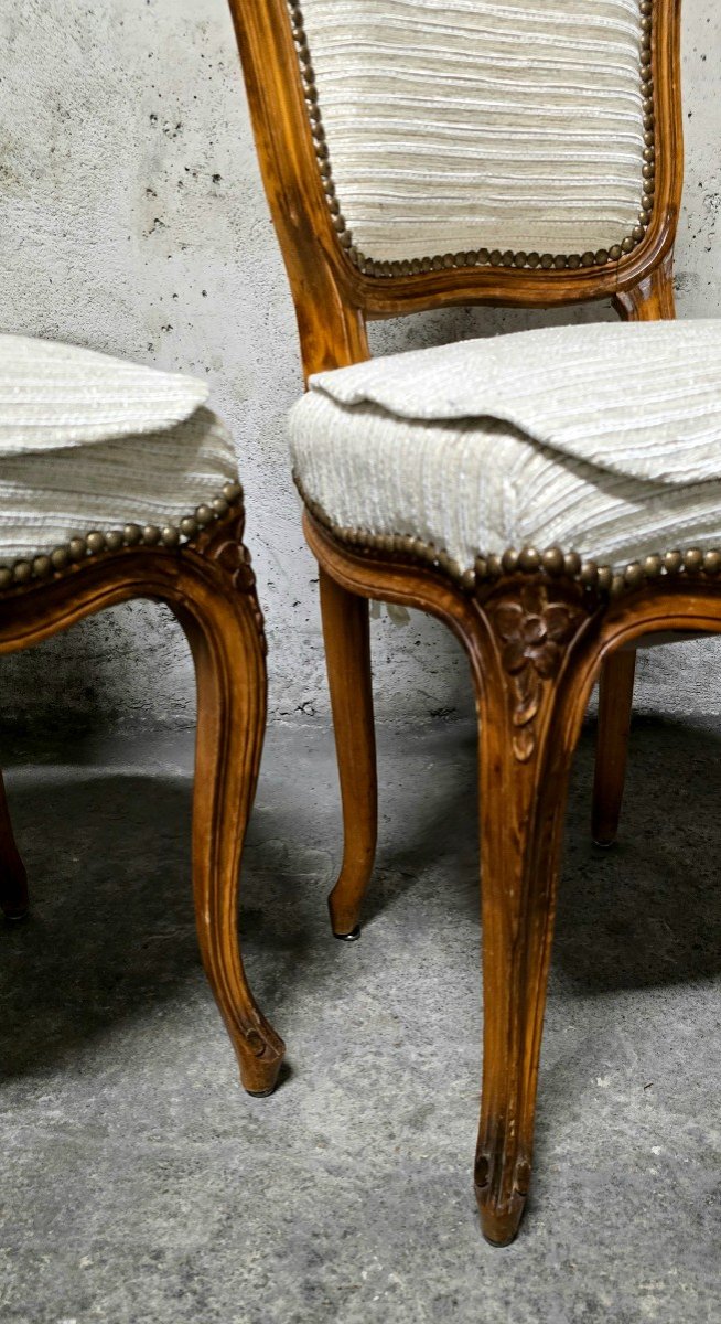 Louis XV Style Cabriolet Chairs-photo-2