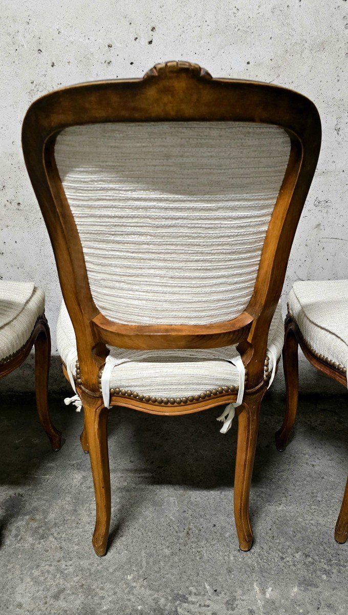 Louis XV Style Cabriolet Chairs-photo-5