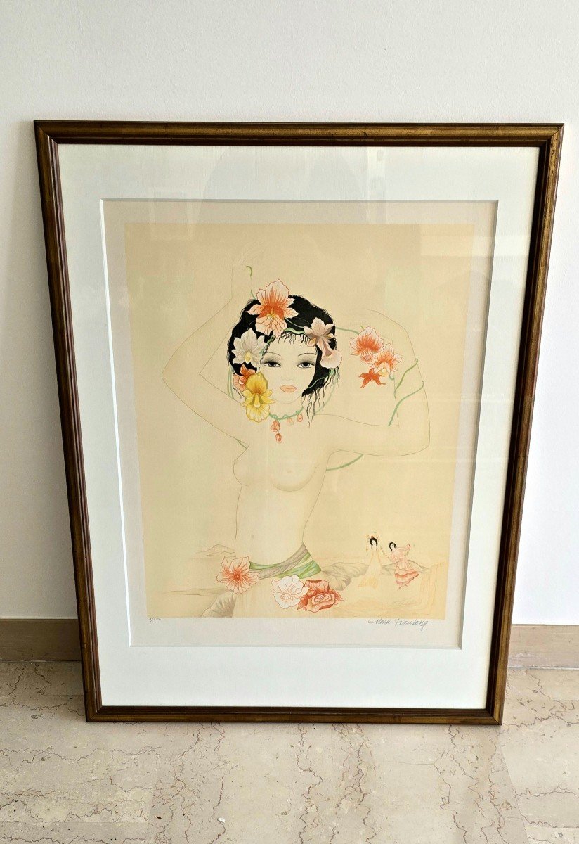 Original Lithograph By Mara Tran Long, Signed And Numbered   