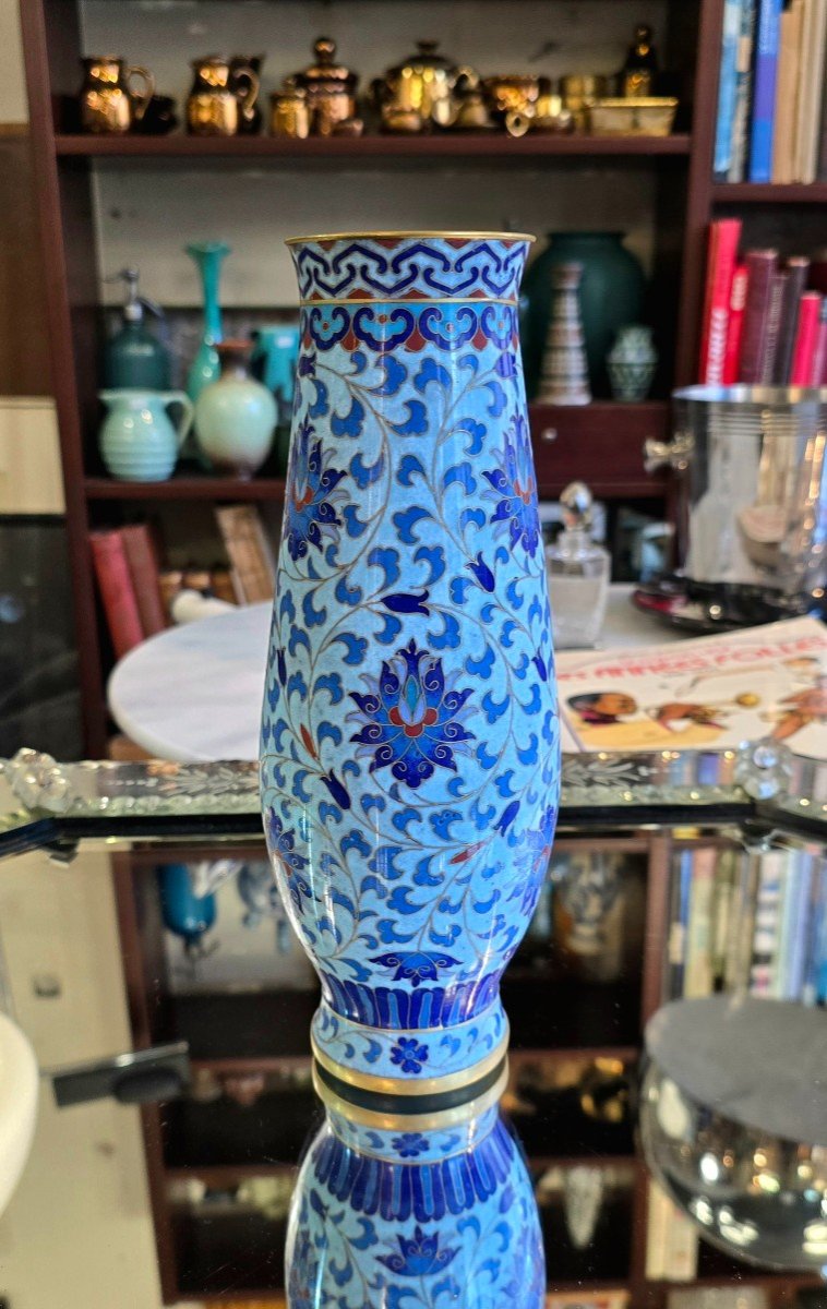 Chinese Cloisonne Vase