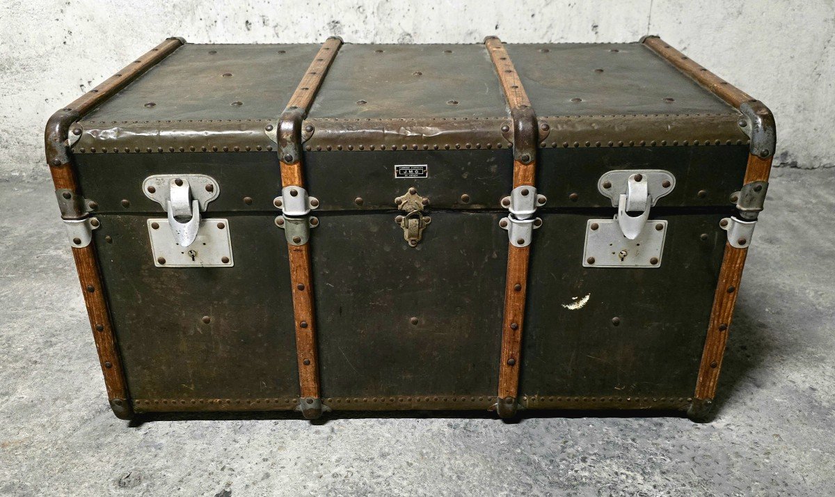 Old Travel Trunk Jmg France