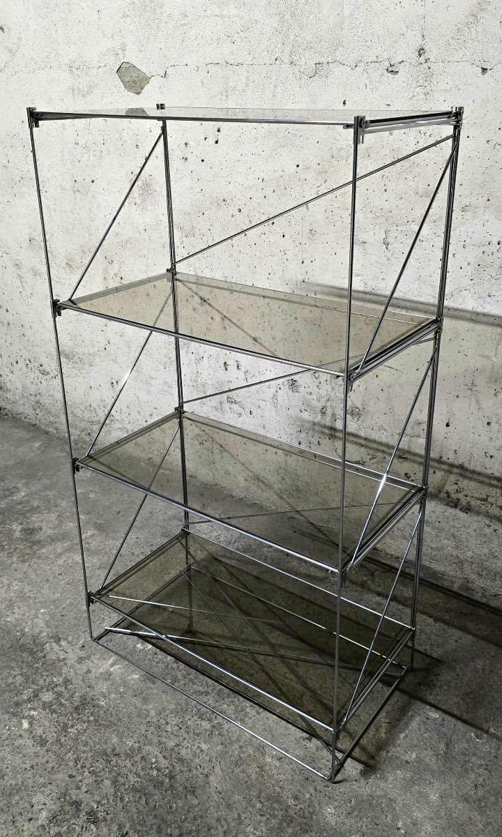 "isosceles" Shelf By Max Sauze 1970 -photo-3