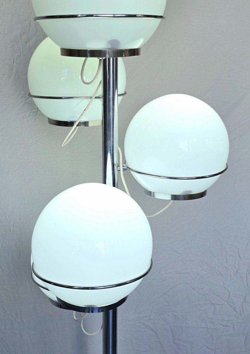 Vintage Floor Lamp Attributed To Gino Sarfatti - Italy 1960-photo-7