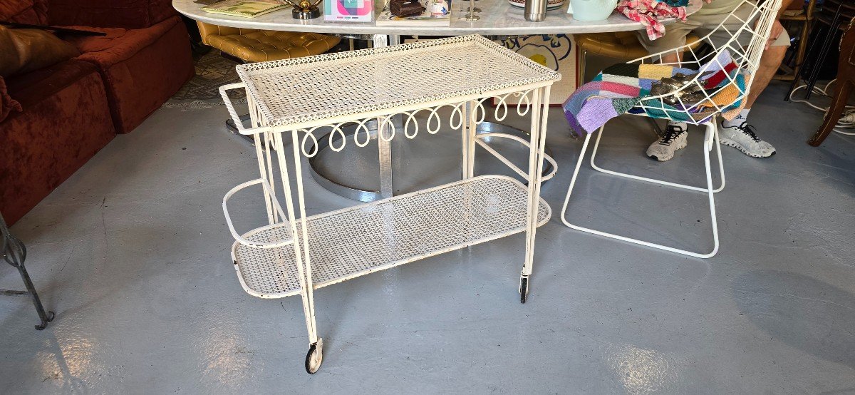 Bar - Rolling Trolley In The Taste Of Vintage Mategot-photo-2