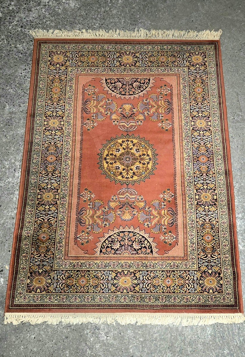 Tapis Mécanique Kerman (kirman) En Laine 200 X 140 Cm-photo-2