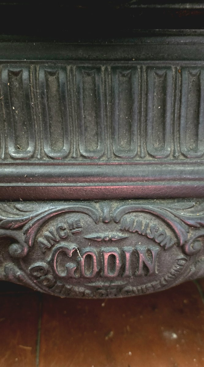 Old Wood Stove - Godin - Early 20th Century-photo-4