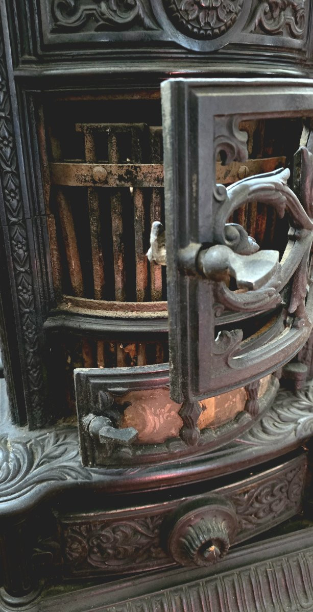 Old Wood Stove - Godin - Early 20th Century-photo-6