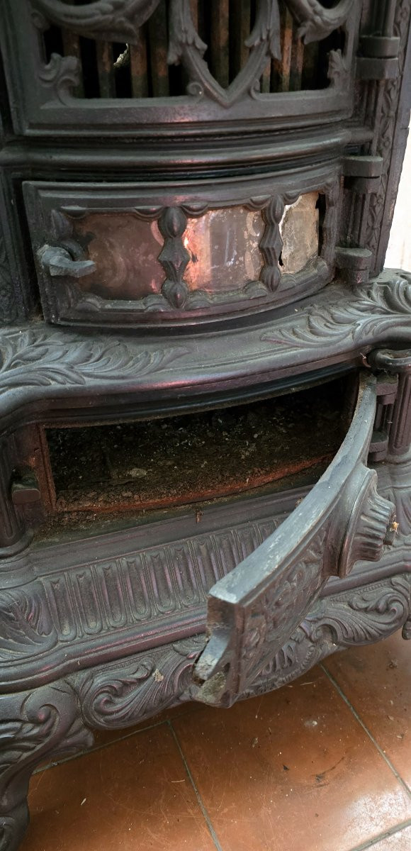 Old Wood Stove - Godin - Early 20th Century-photo-7