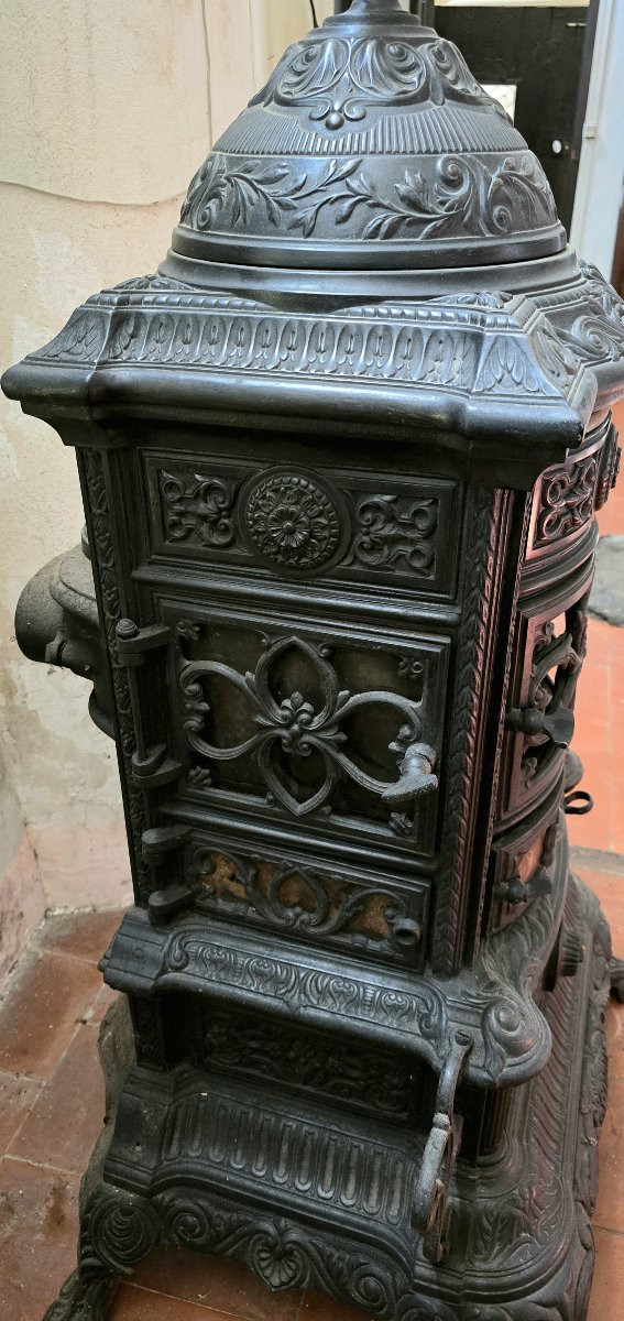 Old Wood Stove - Godin - Early 20th Century-photo-8