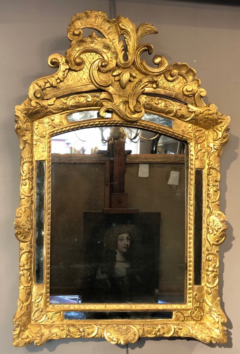 Regency Period Mirror - Louis XV.-photo-3