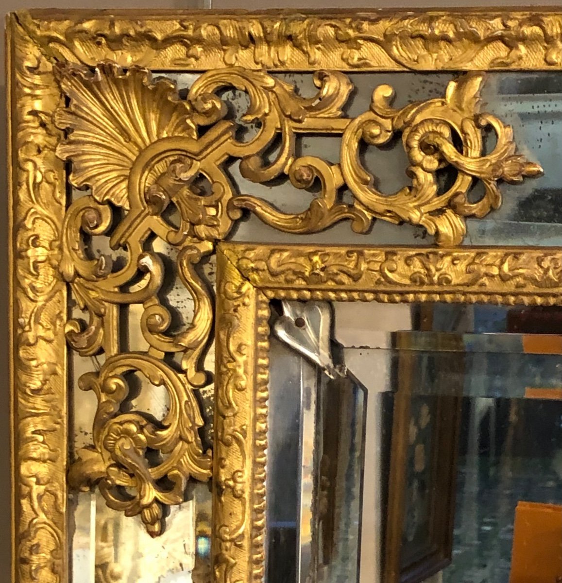 Regency Period Mirror 1715-1723.-photo-1