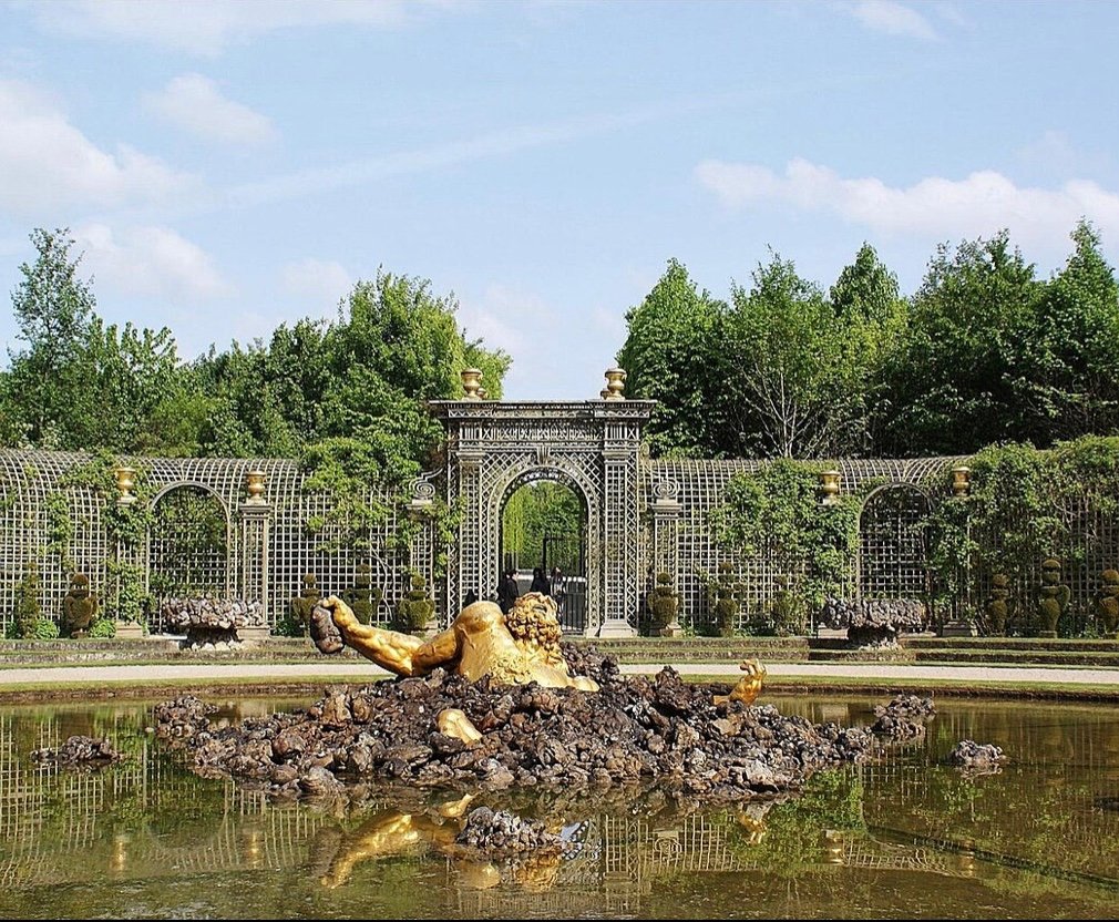 Gravure Du XVIII ème Siècle De L’encelade Dans Le Parc De Versailles. -photo-6