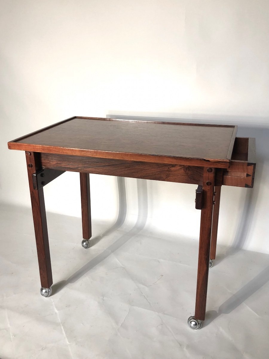 Danish Rosewood Serving Table From The 1960s/1970s. 