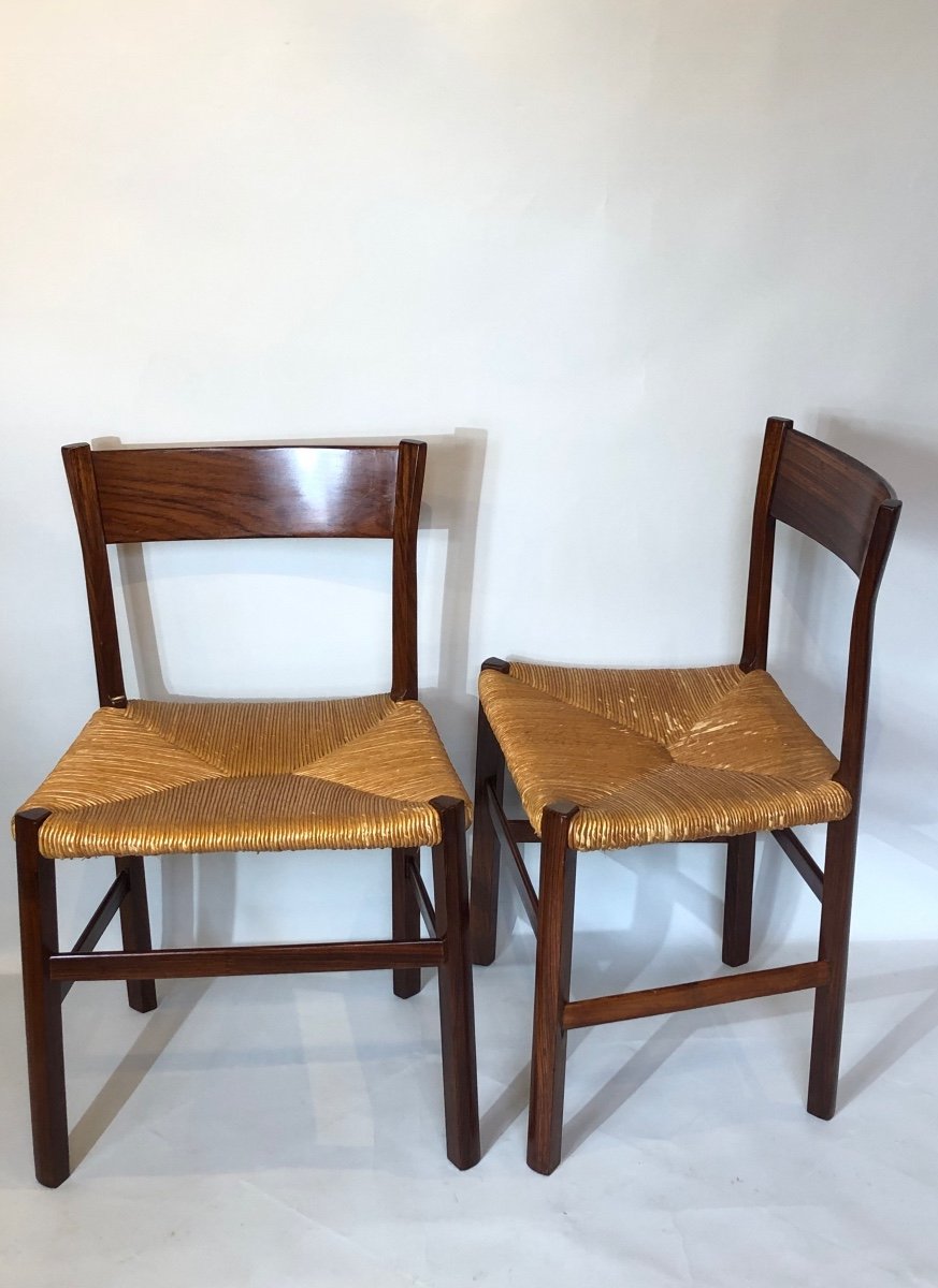 Pair Of Danish Rosewood Chairs From The 1960s/1970s. -photo-2