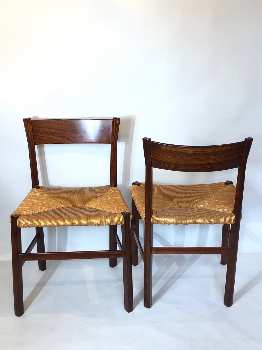 Pair Of Danish Rosewood Chairs From The 1960s/1970s. -photo-3