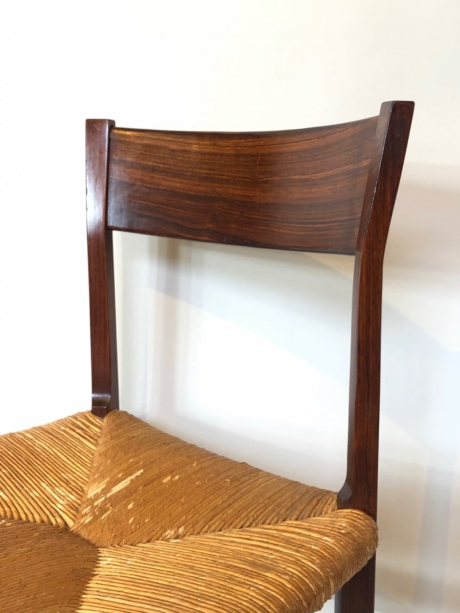 Pair Of Danish Rosewood Chairs From The 1960s/1970s. -photo-3