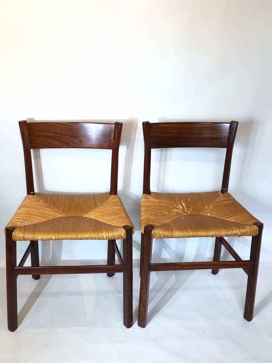 Pair Of Danish Rosewood Chairs From The 1960s/1970s. 