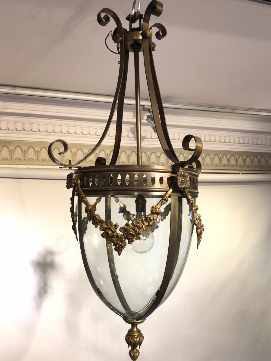 20th Century Brass Lantern. 