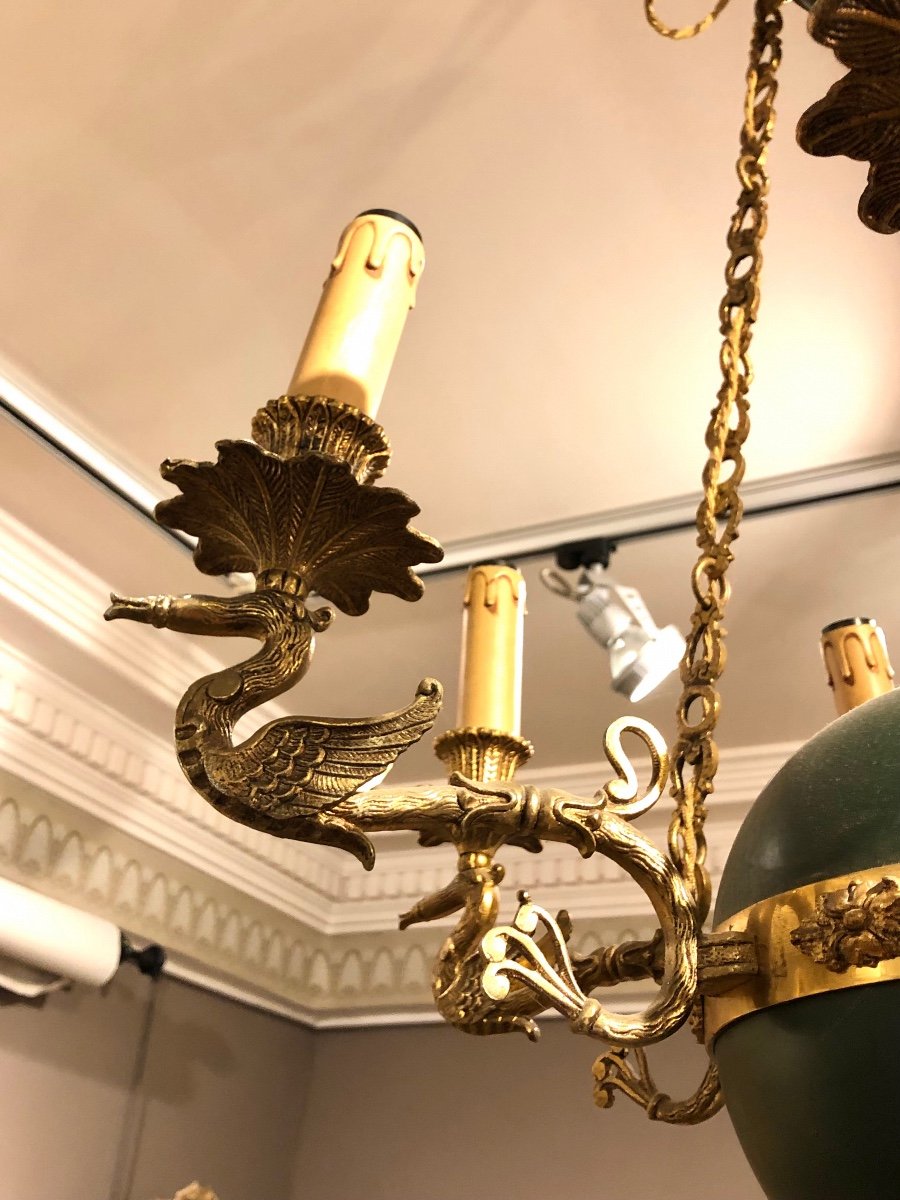 Empire-restoration Style Chandelier. -photo-3