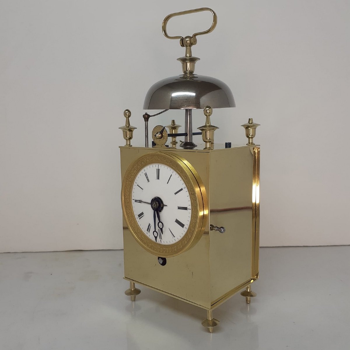 Restoration Period Alarm Clock In Perfect Condition. -photo-2