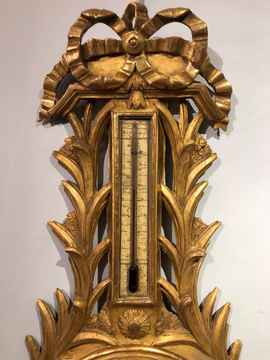 Louis XVI Period Barometer.-photo-1