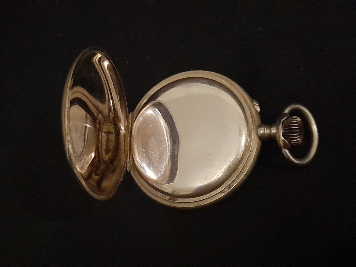 Rare Pocket Watch By Gedeon Thommen Late 19th Century-photo-3