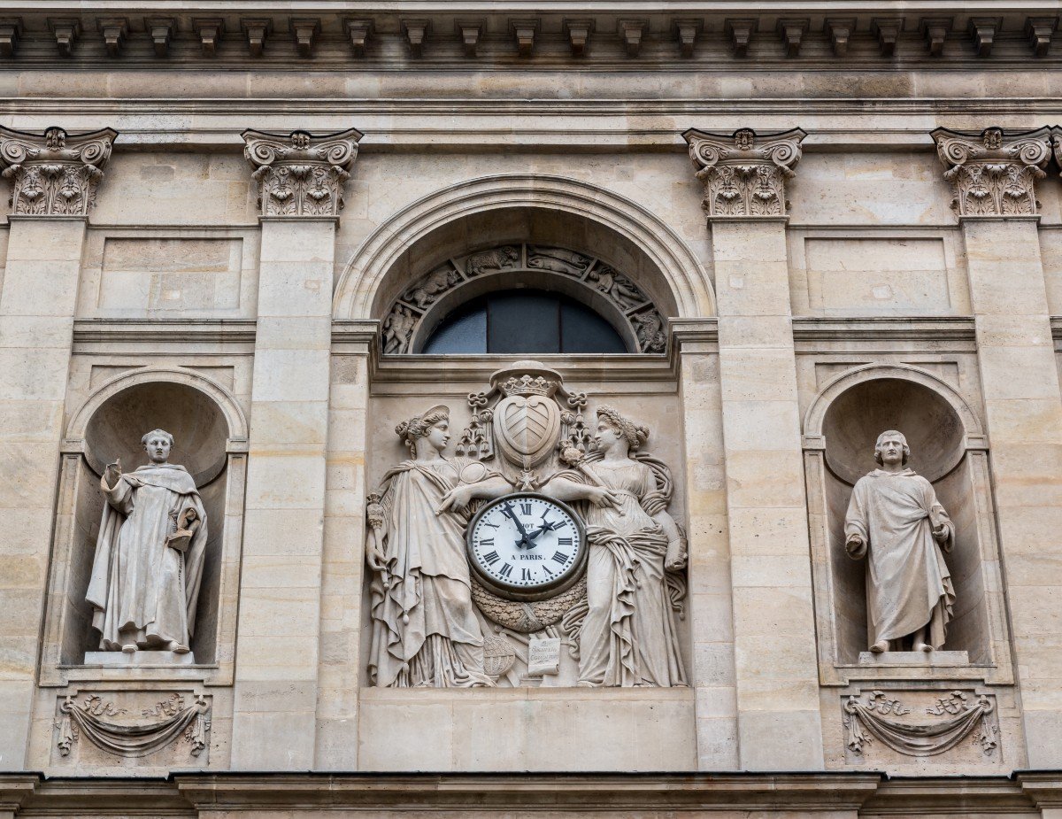 Monumental Clock Dial Bell Tower Period 19th Century-photo-2