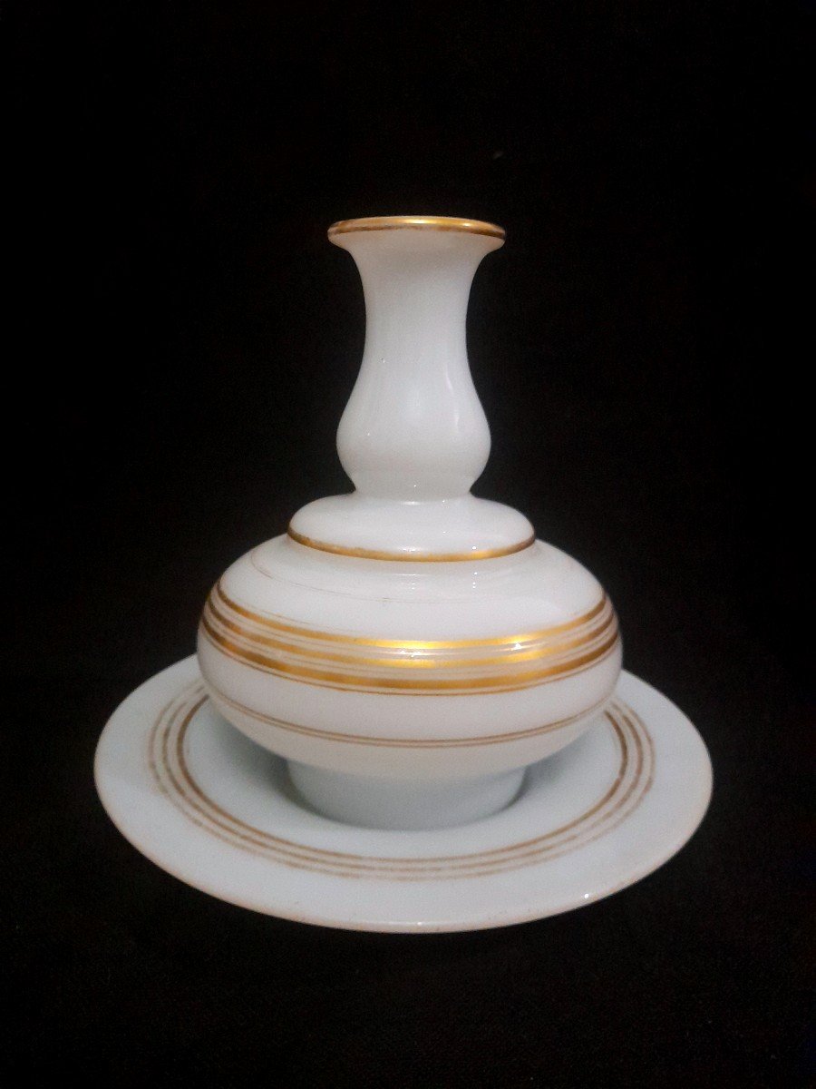 Baccarat Opaline Night Service Napoleon III Period 19th Century