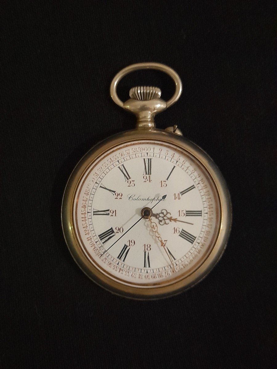 Pocket Watch Fob Colombophile Working Condition Early 20th Century 