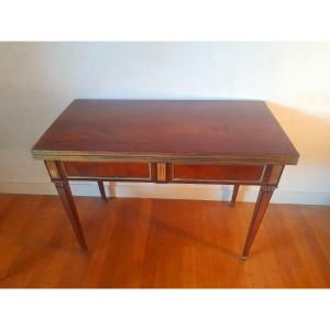 Console - Late Louis XVI Mahogany Library Table