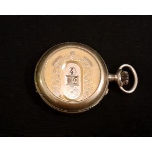 Rare Pocket Watch By Gedeon Thommen Late 19th Century