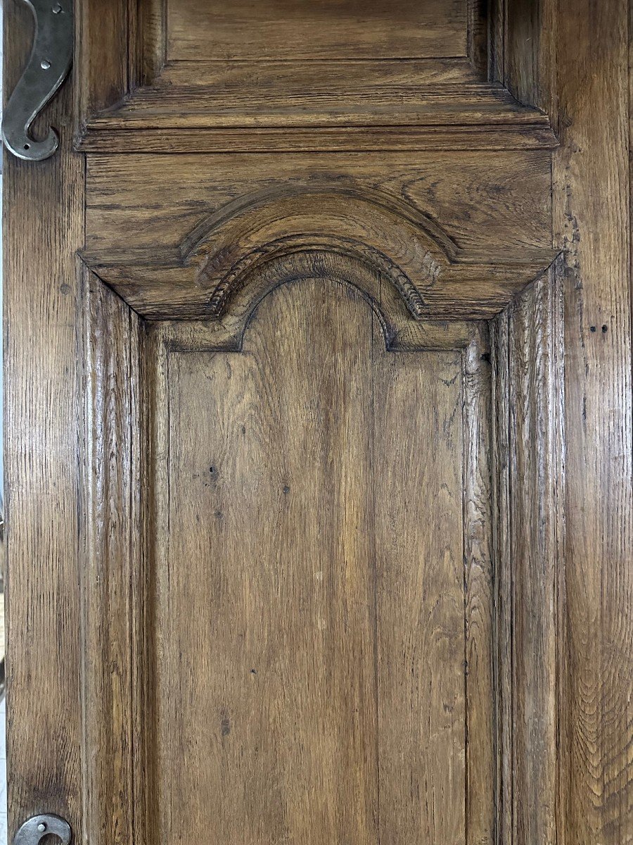 Louis XV Double Door With Its Mustache Hinges-photo-2