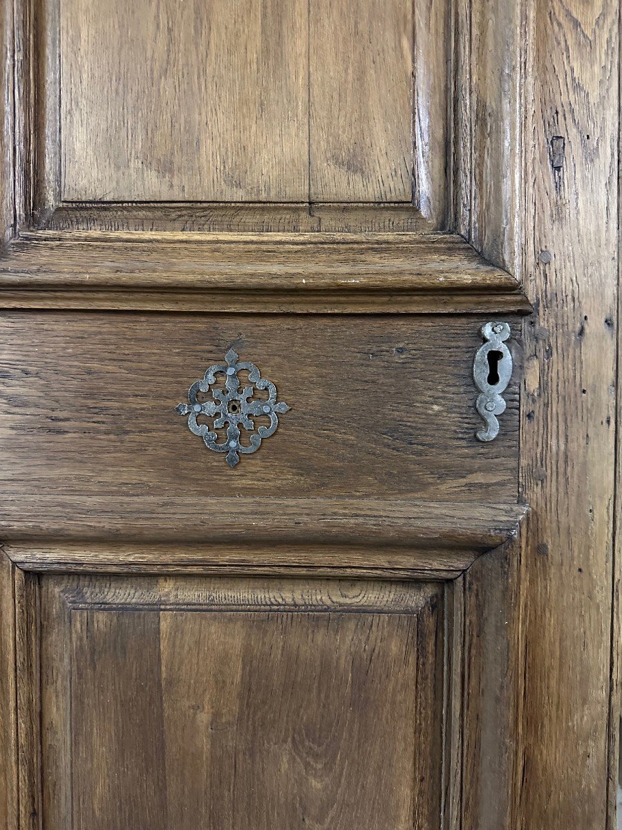 Louis XV Double Door With Its Mustache Hinges-photo-3