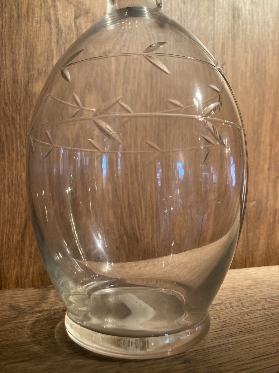 Carafe En Cristal Taillé-photo-2