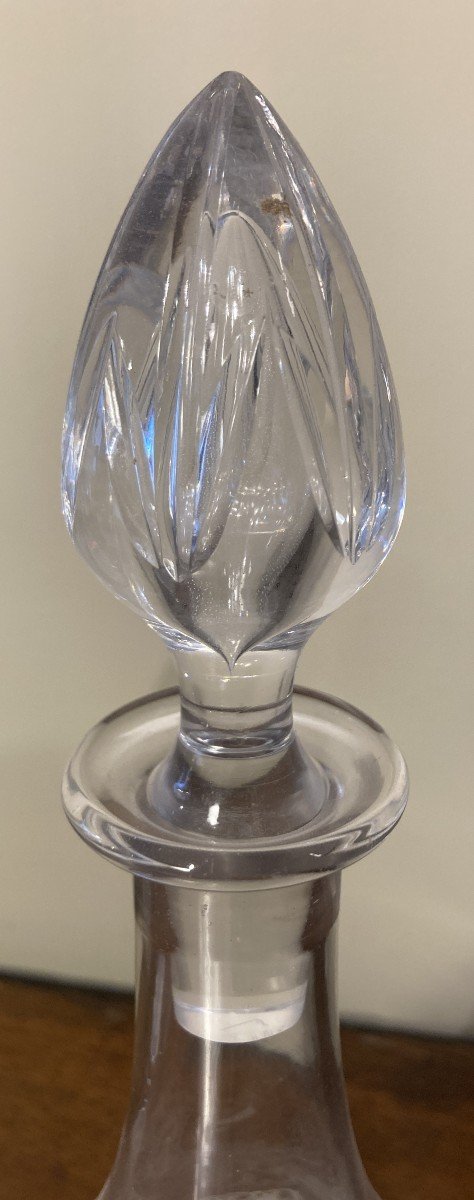 Set Of Two Baccarat Crystal Carafes-photo-2